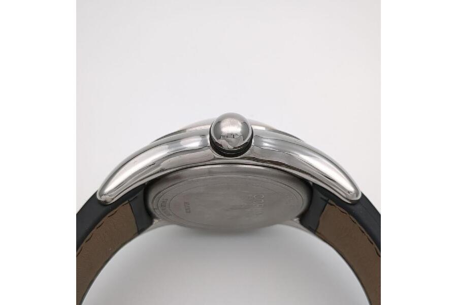 コルム 163 150 20 バブルデイト クォーツ レザー オレンジ CORUM