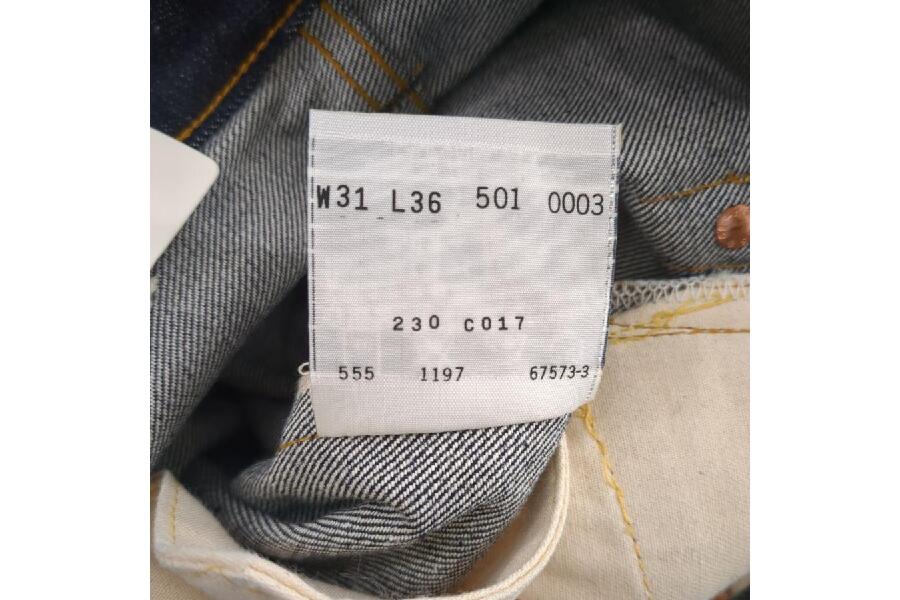 LEVI'Sデッドストック501-0003 W31米国バレンシア製