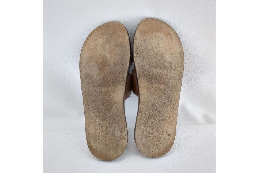 エルメス サンダル size41 ブラウン メンズ HERMES イズミール エルメス サンダル size41 ブラウン メンズ HERMES イズミール