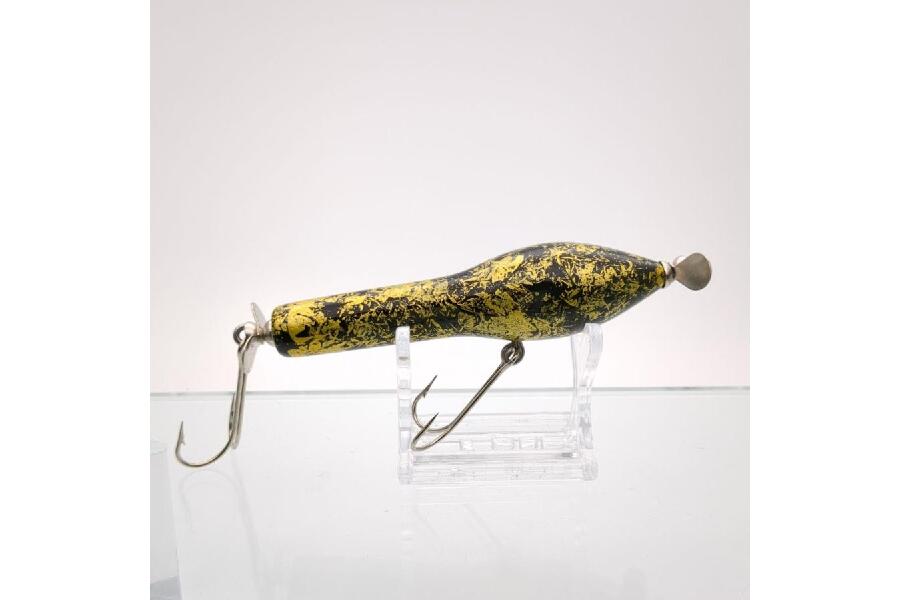 フロッグプロダクツ ガズル ルアー ウッド ブラック イエロー Frog