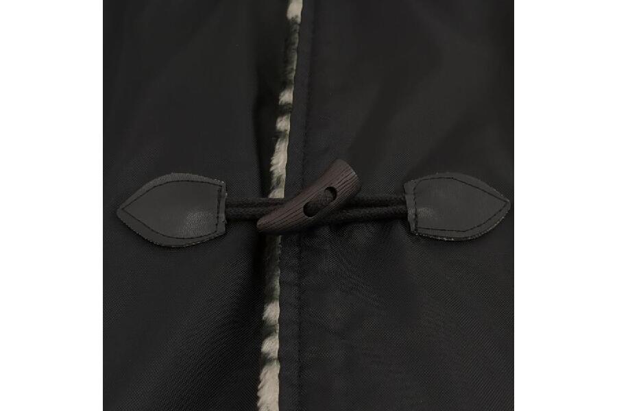 フェンディ ダッフルコート サイズ不明 ズッカ柄 ブラック レディース