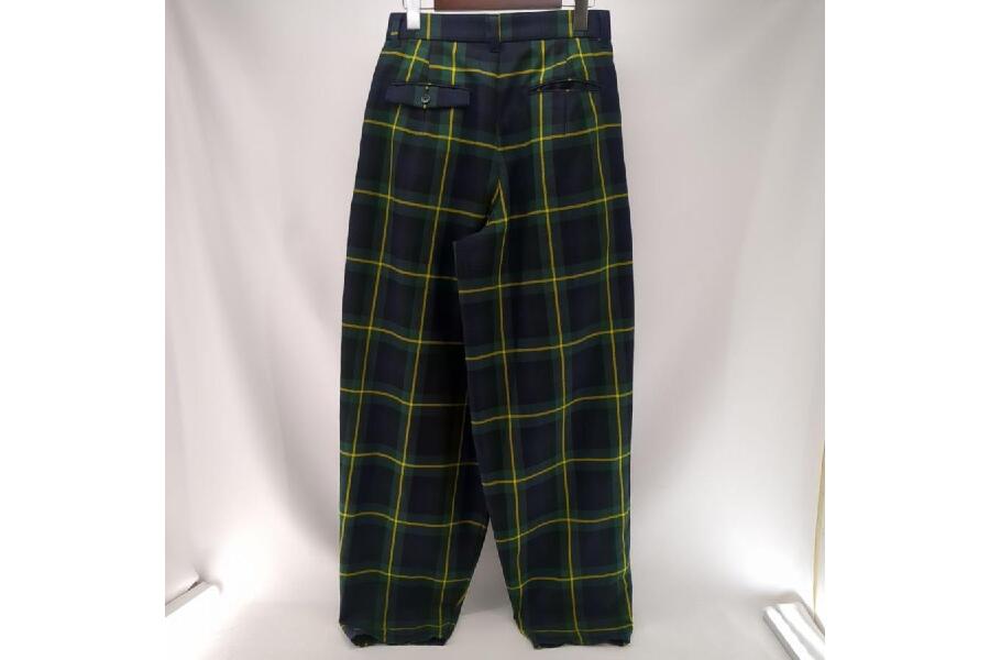 2025特集 KIDILL メンズチェックパンツ #入荷しました 紺×緑の魅力発信！ レディースウェア