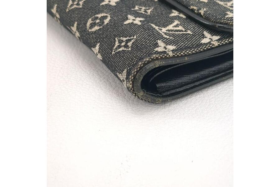 【LOUIS VUITTON】黒長財布 紙袋　箱付 付属品あり】 本日特価 LOUIS VUITTON 財布 ルイヴィトン長財布