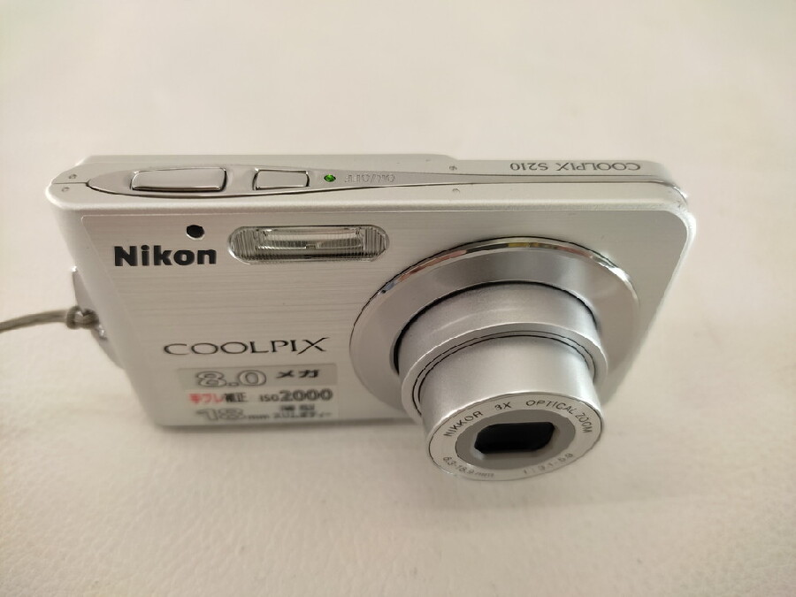 【動作品】Nikon　ニコン　デジカメ　クールピクス　S210 コンパクト Amazon.co.jp: Nikon デジタルカメラ COOLPIX (クールピクス) S210