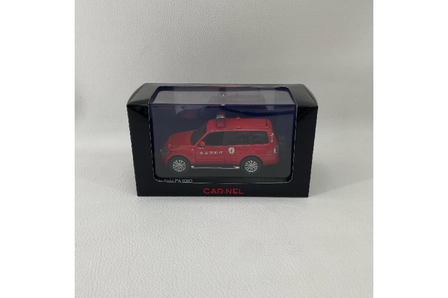 2008年発売 激翔BOX 新品未開封品【期間限定お値下げ】 CAR-NEL 1/43 三菱 パジェロ 2010 東京消防庁査察広報車両が 入荷しま