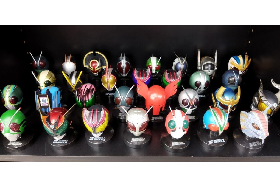 仮面ライダーマスクがいっぱい お気に入りはどれ？｜2022年09月13日