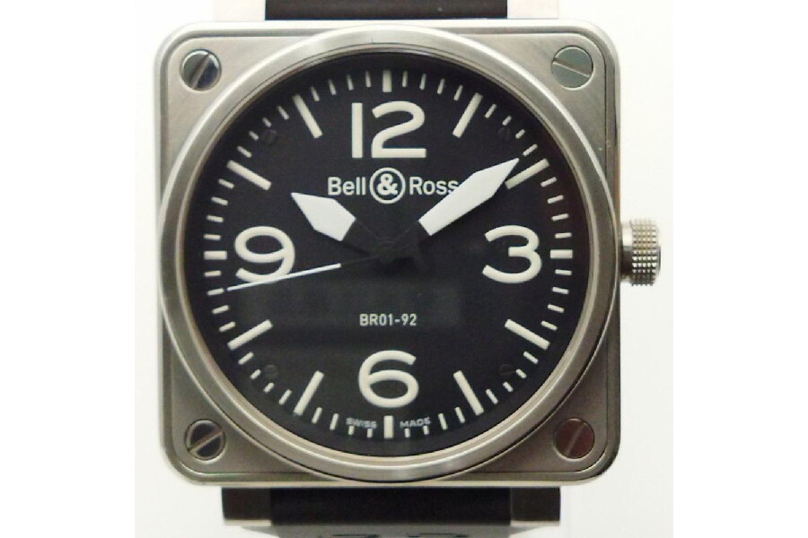 Bell＆Ross ベル＆ロス アヴィエーションタイプ BR01-92-S www ...