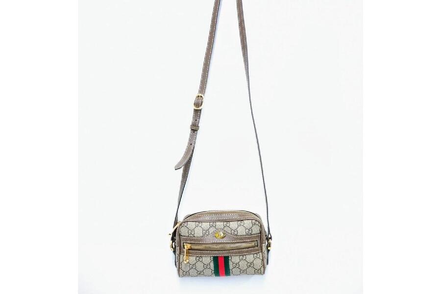 国内直営**GUCCI** GGスプリーム ミニ バッグ ショルダーバッグ 累積売上総額第1位【GUCCI☆グッチ】GGスプリーム ミニバッグ