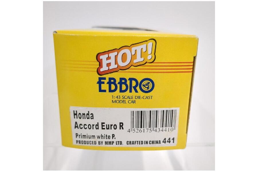 Amazon.co.jp: EBBRO エブロ アコード ユーロR ホワイトパール