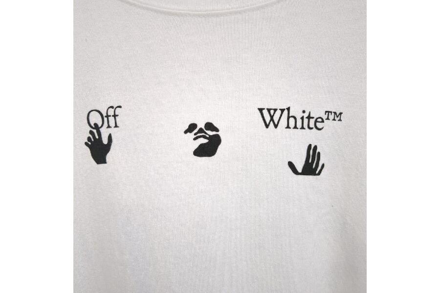 OFFWHITE LG-425 メンズ ホワイト Tシャツ SIZE S オフホワイト