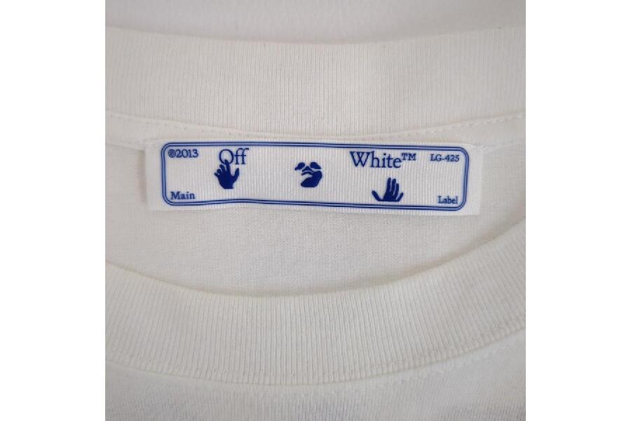 OFFWHITE LG-425 メンズ ホワイト Tシャツ SIZE S オフホワイト OFFWHITE LG-425 メンズ ホワイト Tシャツ SIZE S オフホワイト