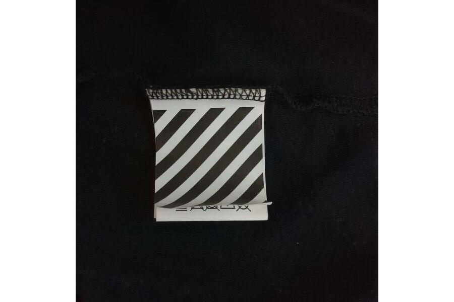 OFF-WHITE (オフホワイト) Tシャツ ブラック メンズ XXL OFFWHITE メンズ ブラック SIZE M OMAA027S20185004 オフ