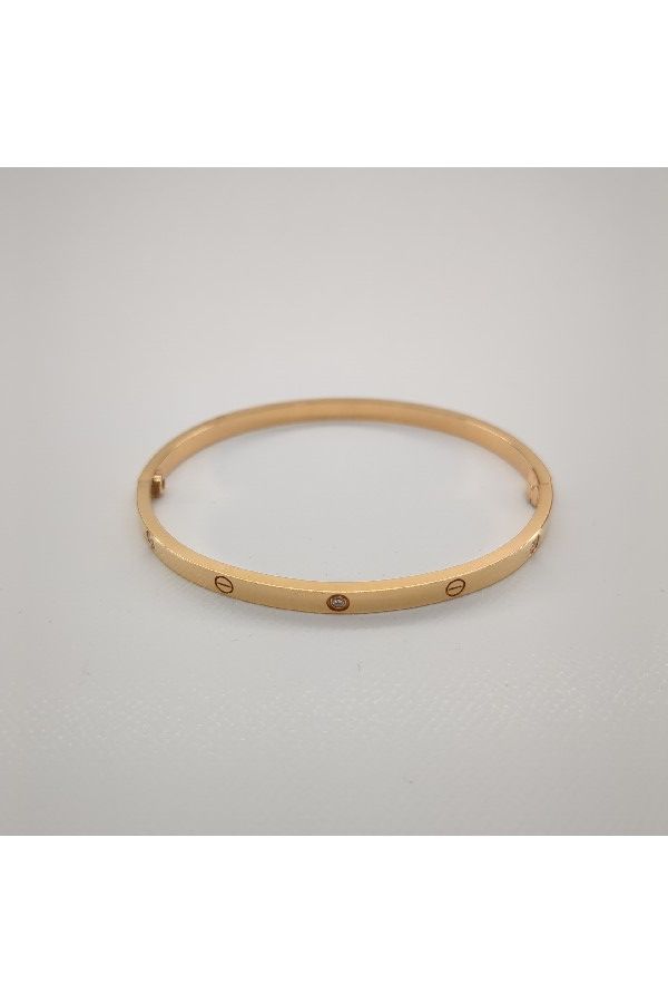 カルティエ Cartier ブレスレット LOVE ラブブレス K18YG イエロー  