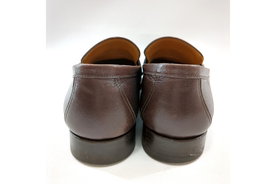 HERMES ローファー コンスタンス レザー ブラウン 41 1/2 入荷いたし