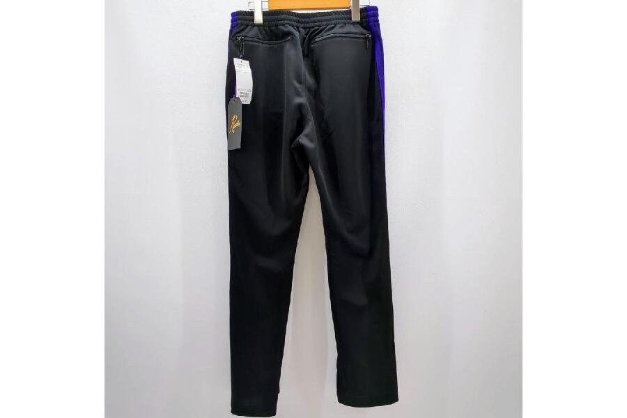 中古 Needles トラックパンツ ニードルズ トラックパンツ SIZE S ブラック×パープル メンズ