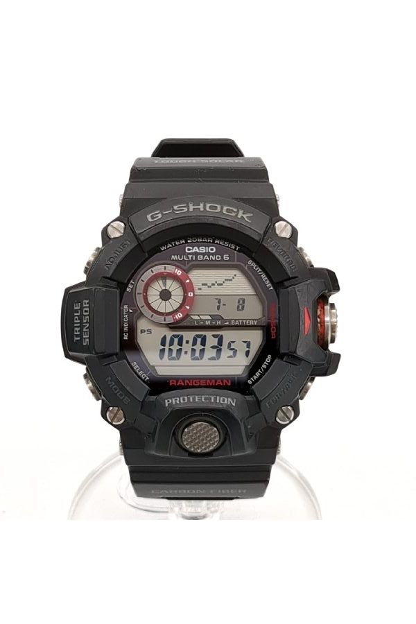 CASIO 腕時計 G-SHOCK ソーラー GW-9400-1 ブラック 入荷いたし