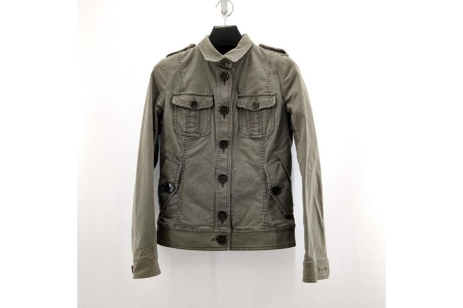 美品BURBERRY LONDON レザー　ミリタリーデザインジャケット　L 楽天市場】【美品】バーバリー ロンドン BURBERRY LONDON