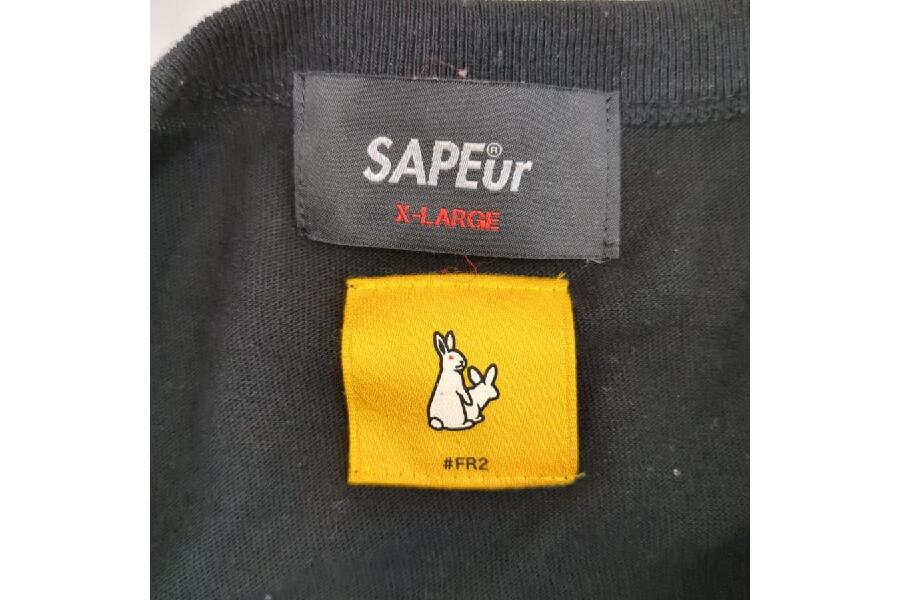 SAPEur 長袖カットソー M 黒 fr2 SAPEur 長袖カットソー M 黒 fr2