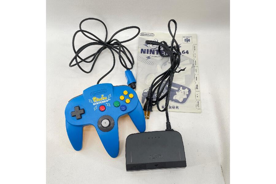 ニンテンドー64 ピカチュウモデル(ブルー&イエロー)が!|2026年07月 ニンテンドー64 ピカチュウモデル(ブルー&イエロー)が!|2026年07月