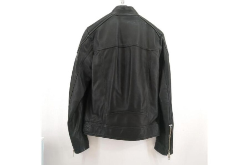 美品　DIESEl ディーゼル ラムレザー　スタジャン　スカジャン ブラック　L DIESEL（ディーゼル） スカジャン ブルゾン 00SIQ8 0TASX J-CRUST
