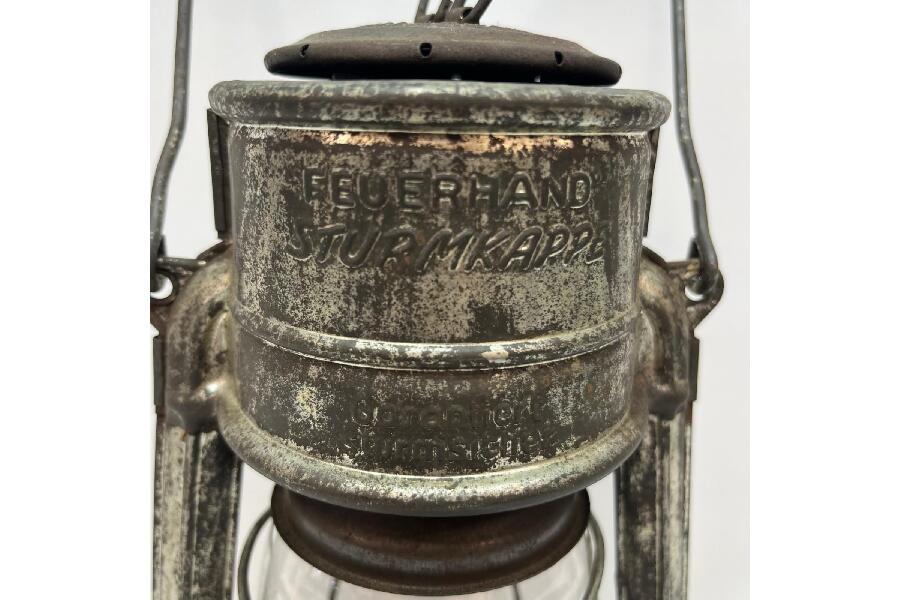 フュアーハンド ビンテージ オイルランタン FEUERHAND 276 STURMKAPPE
