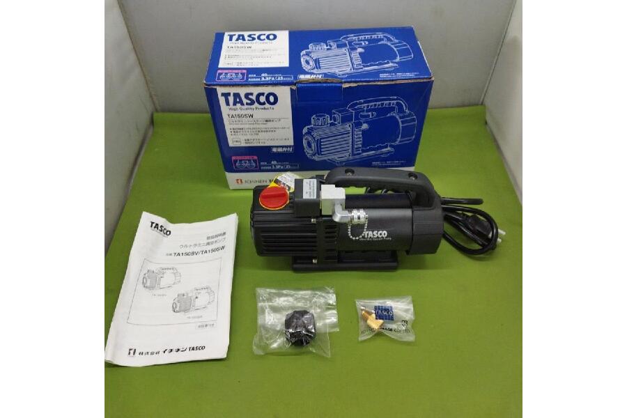 美品 TASCO TA150SW ウルトラミニツーステージ真空ポンプ オイル逆流