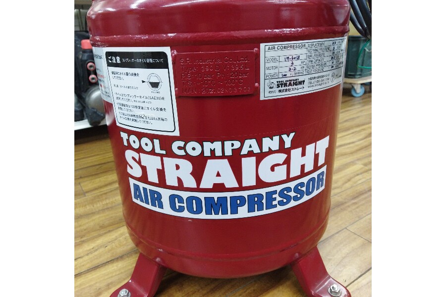 ストレート 16-6018 エアーコンプレッサー 買い取りました。｜2023年11
