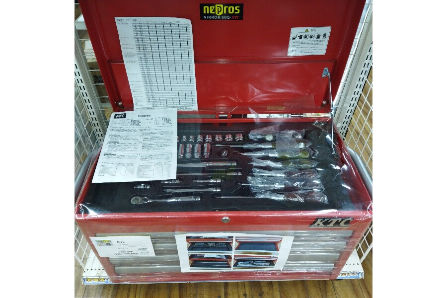 限定シリーズKTC nepros 9.5sq.ソケットレンチセット iPゴールド11点