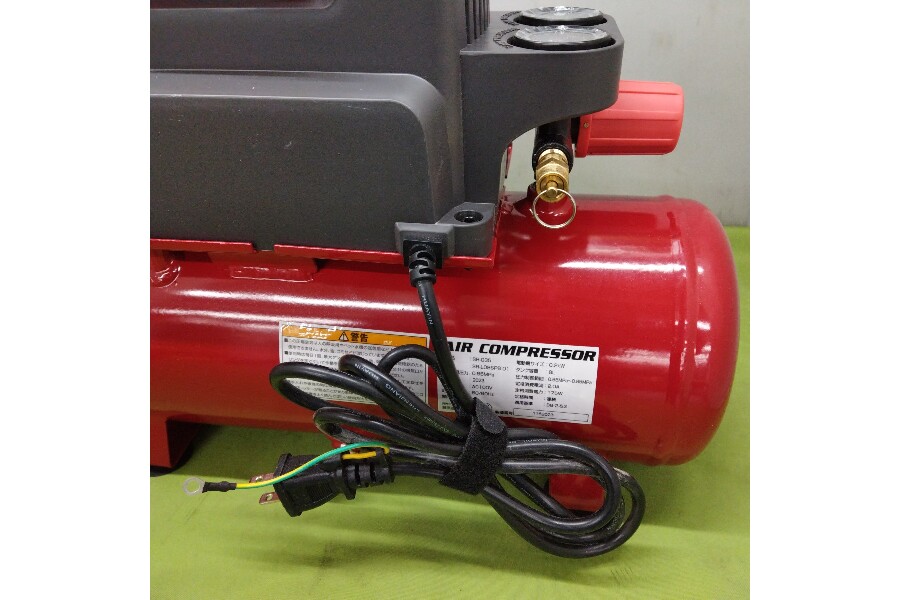 SK11 オイルレス エアーコンプレッサー SW-121 ホース レギュレーター
