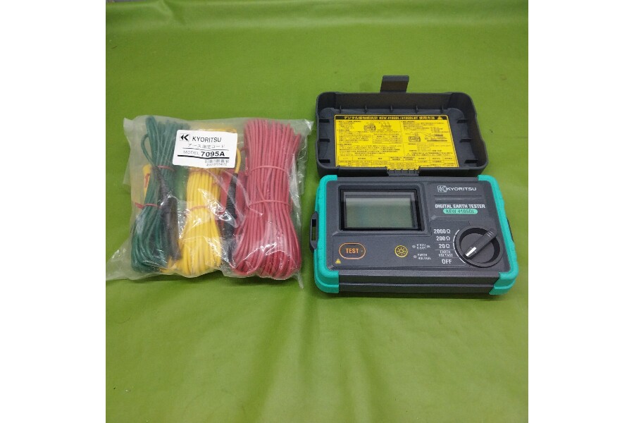 共立電気（KYORITSU）ﾃﾞｼﾞﾀﾙ接地抵抗計/KEW4105DL 入荷しました 