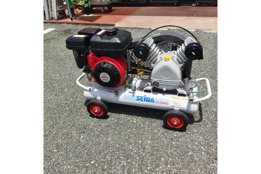 中古/メンテ済】ロビン＆SEIWA エンジンコンプレッサー SC-22GLLS