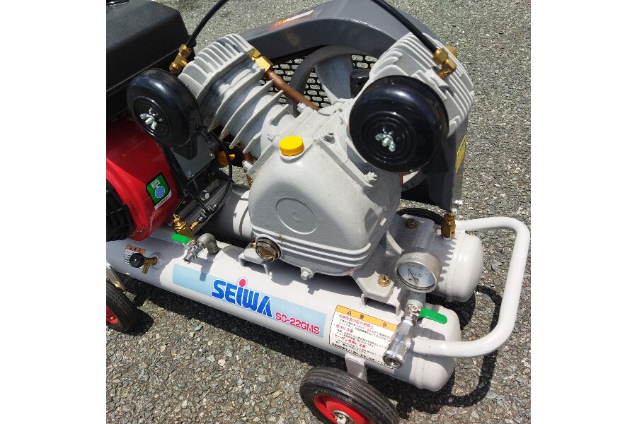 精和産業 SC-22GMS エンジンコンプレッサー 買い取りました。｜2024年