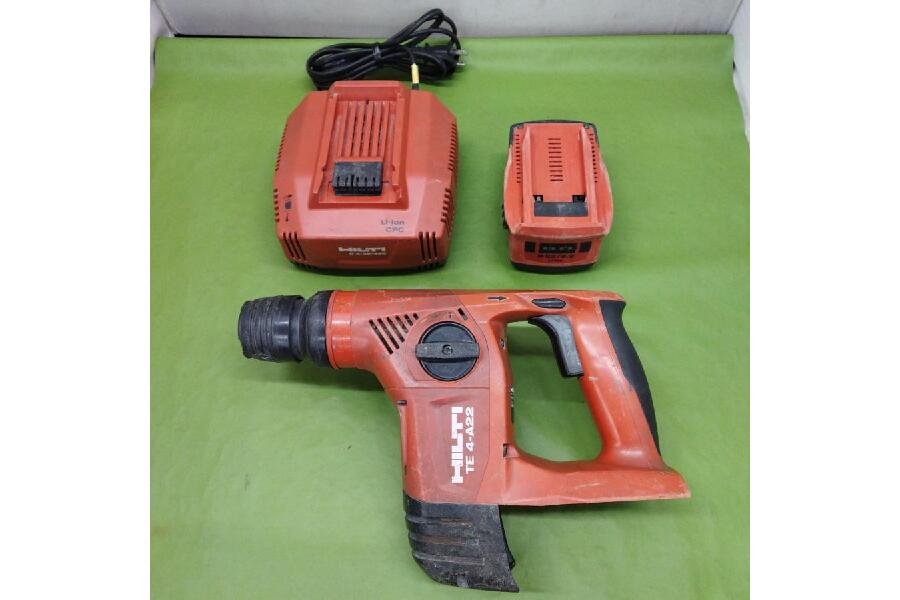 Hilti TE4-A22 ハンマードリル 程度C・充電器付き #入荷しました 