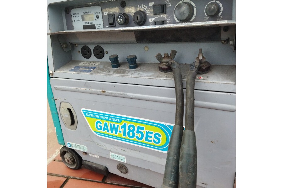 デンヨー GAW-185ES ガソリンエンジン溶接機 買い取りました。｜2025年