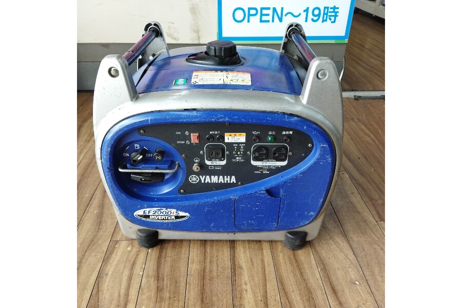 ヤマハ EF2000iS インバーター発電機 入荷しました。｜2026年07月11日