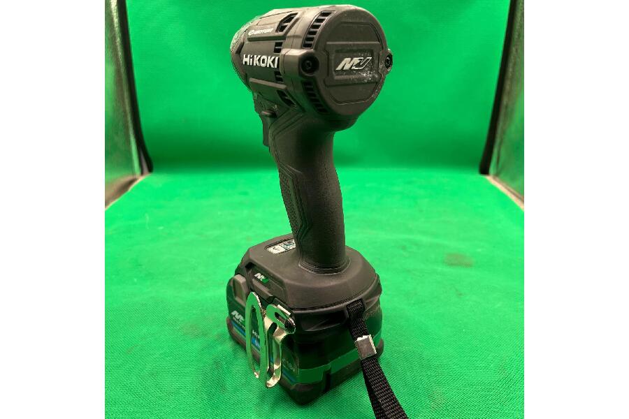 入荷速報】HiKOKI WH36DC ストロングブラック インパクトドライバ美品
