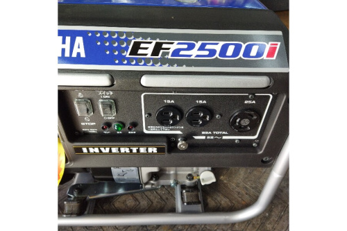 ヤマハ EF2500i インバーター発電機 のご紹介。｜2023年12月19日｜静岡