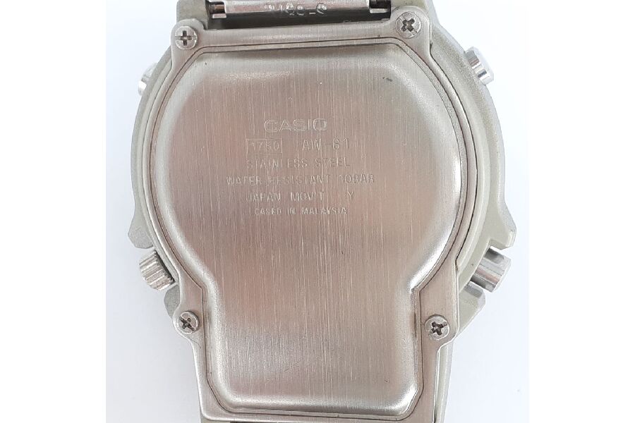 Vintage Casio AW-61 1750 Watch Analog Digital / Japan