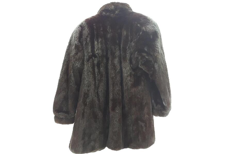 MG SABLE FUR ダークランチミンク ハーフコート レディース SIZE Free