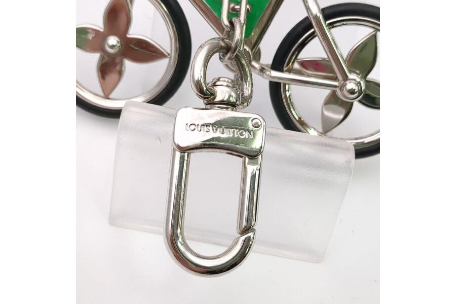 バッグにつけてもOK！】ルイヴィトン キーホルダー 自転車