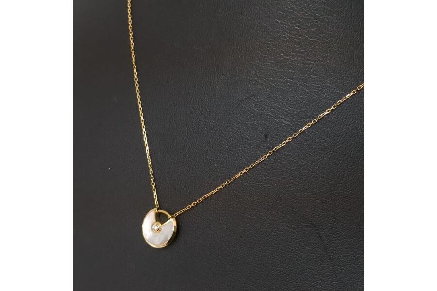 【美品】早い者勝ち 正規品　Cartier カルティエ　ネックレス ユニセックス カルティエ ネックレス トリニティ パンピーユ | 東京銀座の