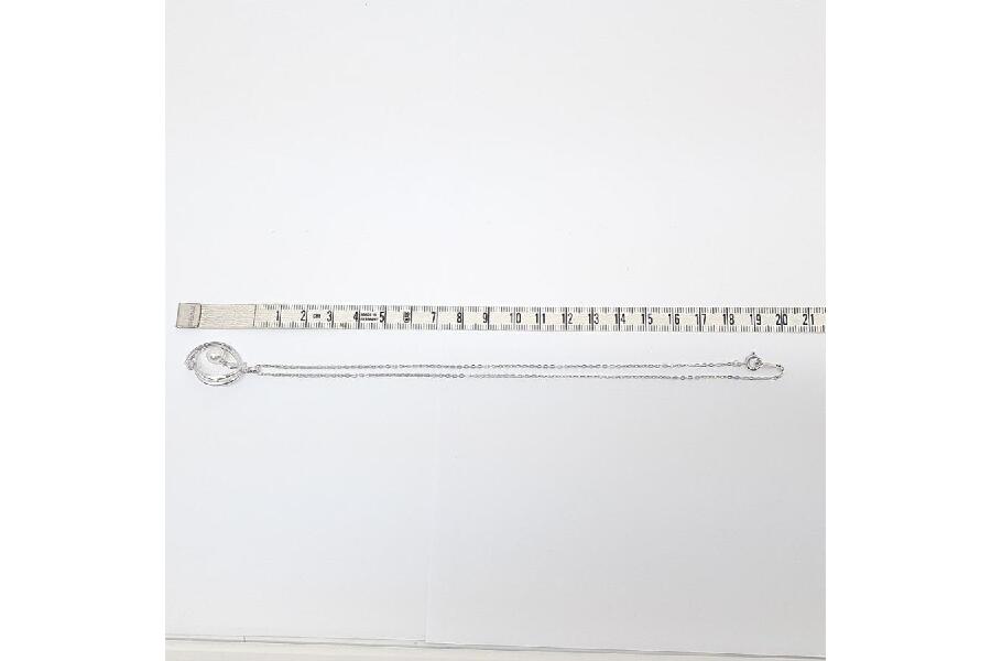 ミキモト シルバー925 パール ネックレス MIKIMOTO SV925 3.5g 真珠