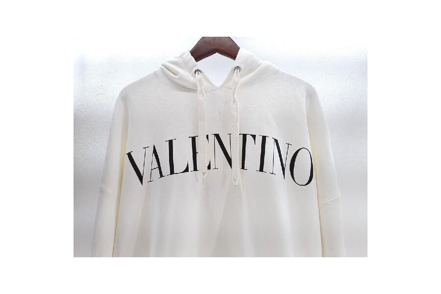 VALENTINO プリント コットン スウェット シャツ パーカー xs プリント 