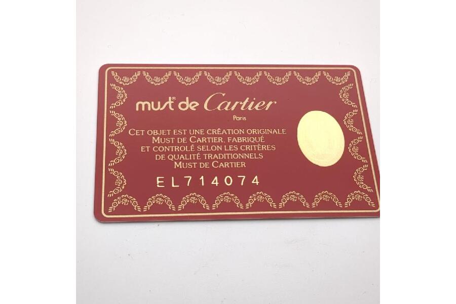 美品】Cartier カルティエ 長財布 マストライン ボルドーx