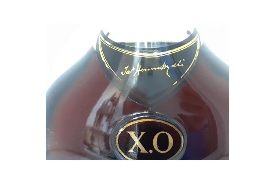ヘネシー XO コニャック ブランデー 金キャップ クリアボトル ヘネシー XO コニャック ブランデー 金キャップ クリアボトル