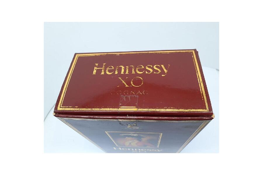 コニャック Hennessy ヘネシー X.O 金キャップ 箱付 700ml