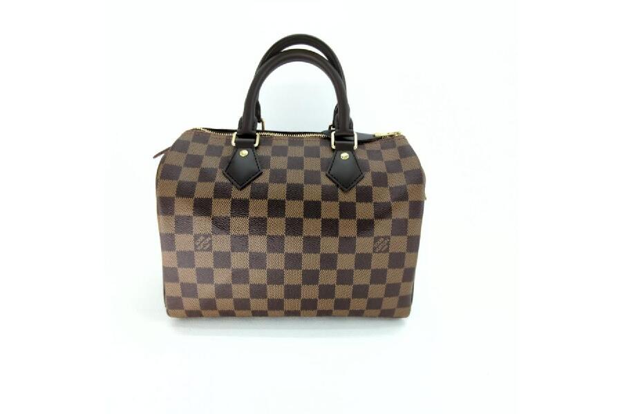 LOUISVUITTON ルイヴィトン スピーディ25 ダミエ エベヌ ハンドバッグ
