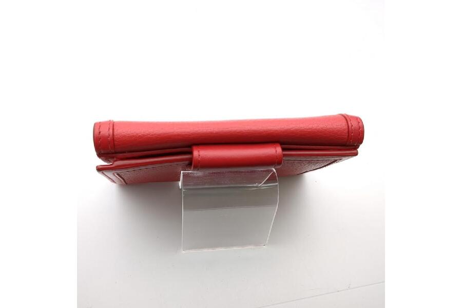 PRADA プラダ 財布 三つ折り フォーコ レッド ミニ財布