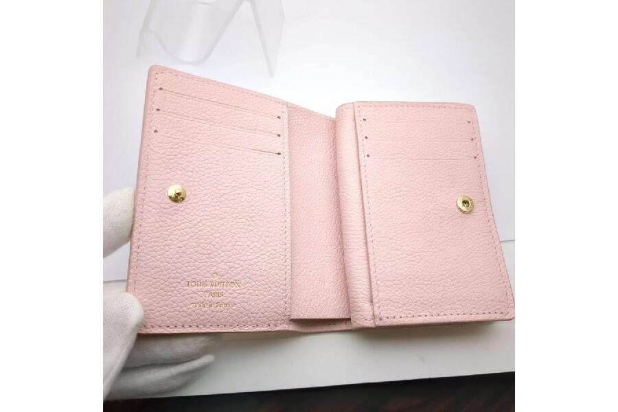 LOUISVUITTON ルイヴィトン 二つ折り財布 モノグラムアンプラント