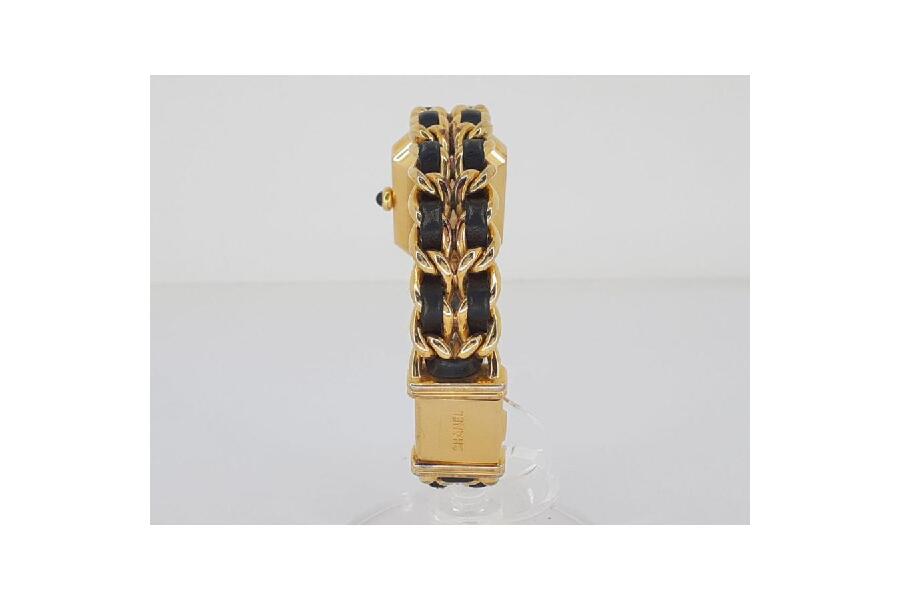 シャネル プルミエールM クォーツ レディース 腕時計 革ベルト6時側